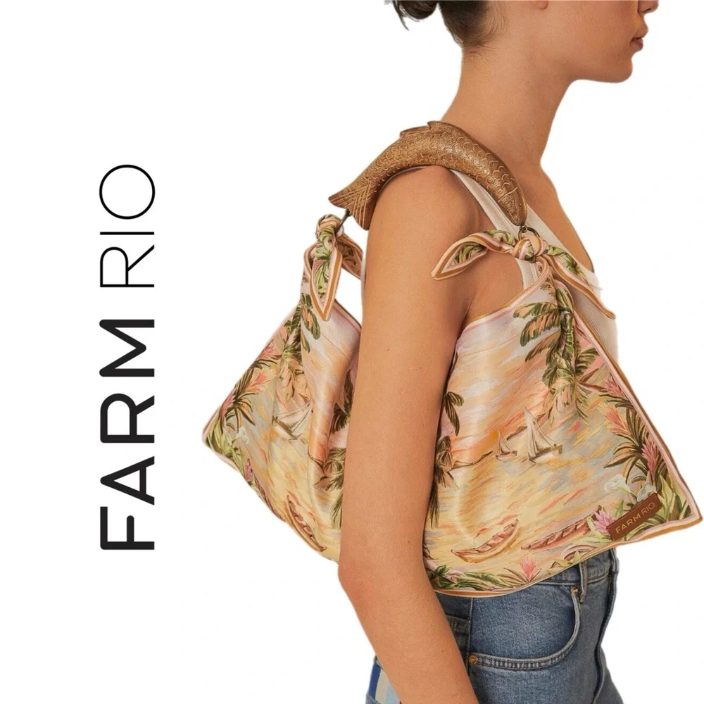 FARM Rio | Bags | Farm Rio Multicolor Maritime Portrait  display picture 2